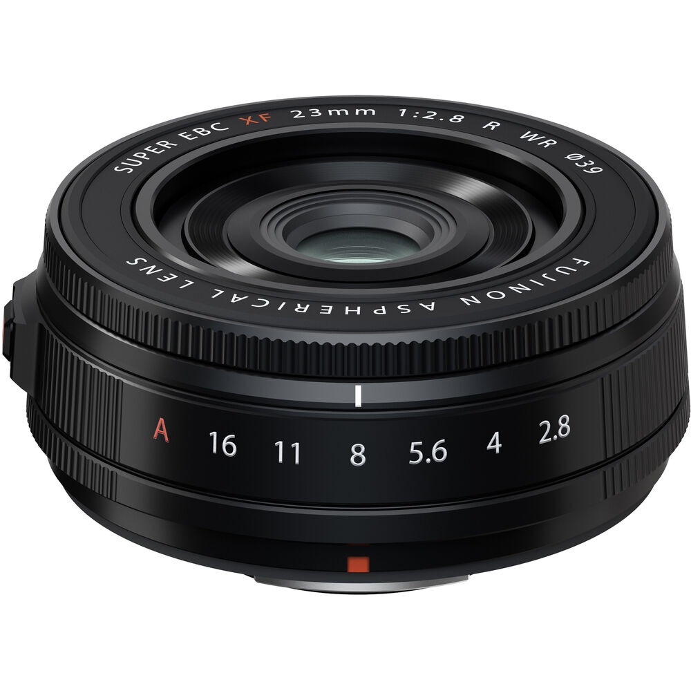 FUJIFILM XF23 F2.8 R WR black
