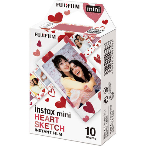 FUJIFILM Instax Mini, Heart Sketch