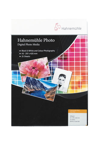 HAHNEMÜHLE Photo Matt Fiber 200gsm, A3 -25bl