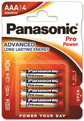 PANASONIC Rafhlaða LR03 (AAA) Alkaline, 4 í pk.