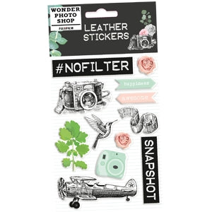 Límmiðar - Faux Leather Stickers