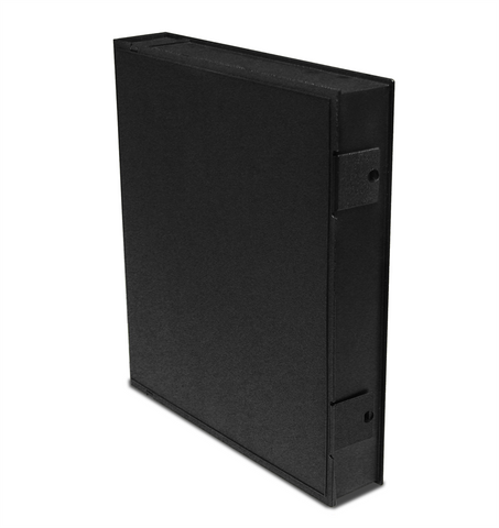 CLEAR FILE storage box - black