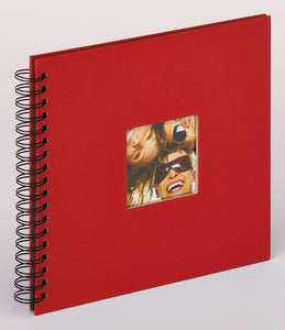 ALBUM FUN 26X25cm Red