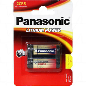 PANASONIC Battery 2CR5 Lithium 6V